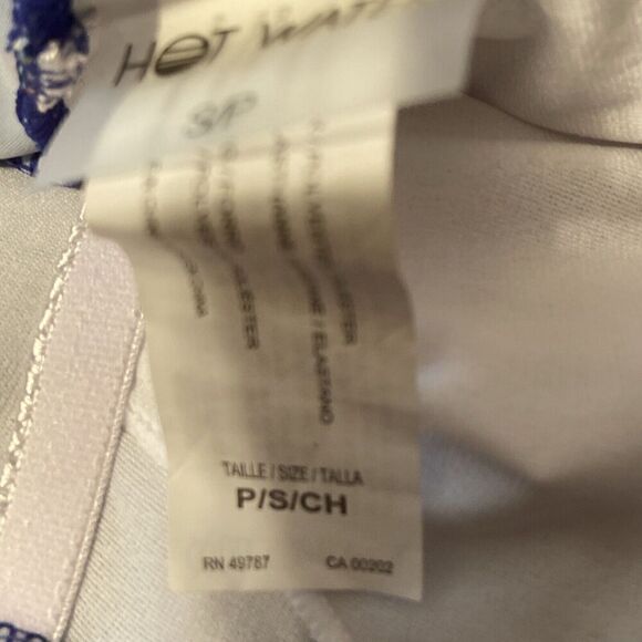 HOT WATER Swimsuit 1 Piece Monokini in Red And Blue Size SP NEW $60 - Picture 5 of 10